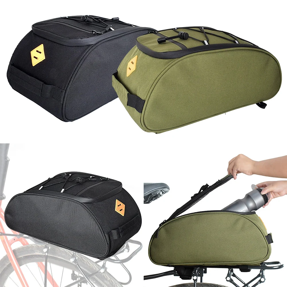 Panniers Waterproof Rear - กระเป๋าติดตะแกรงท้ายจักรยาน 8 ลิตร 1 ชิ้น วัสดุไนลอนกันน้ำ